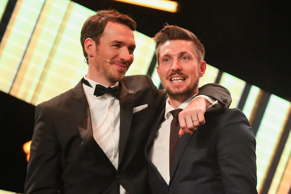 Felix Neureuther und Marcel Hirscher.