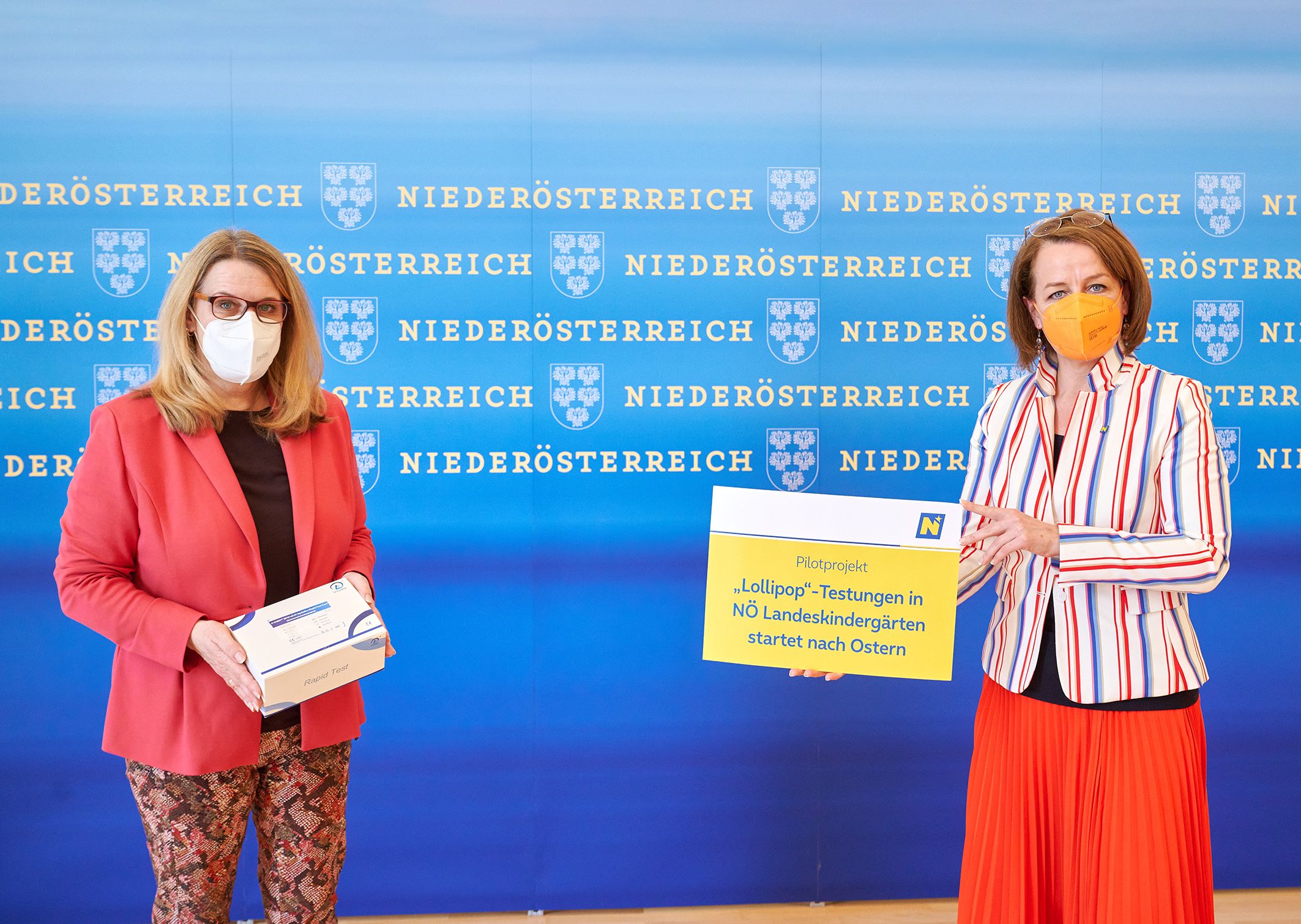 Gesundheits-Landesrätin Ulrike Königsberger-Ludwig und Bildungs-Landesrätin Christiane Teschl-Hofmeister.