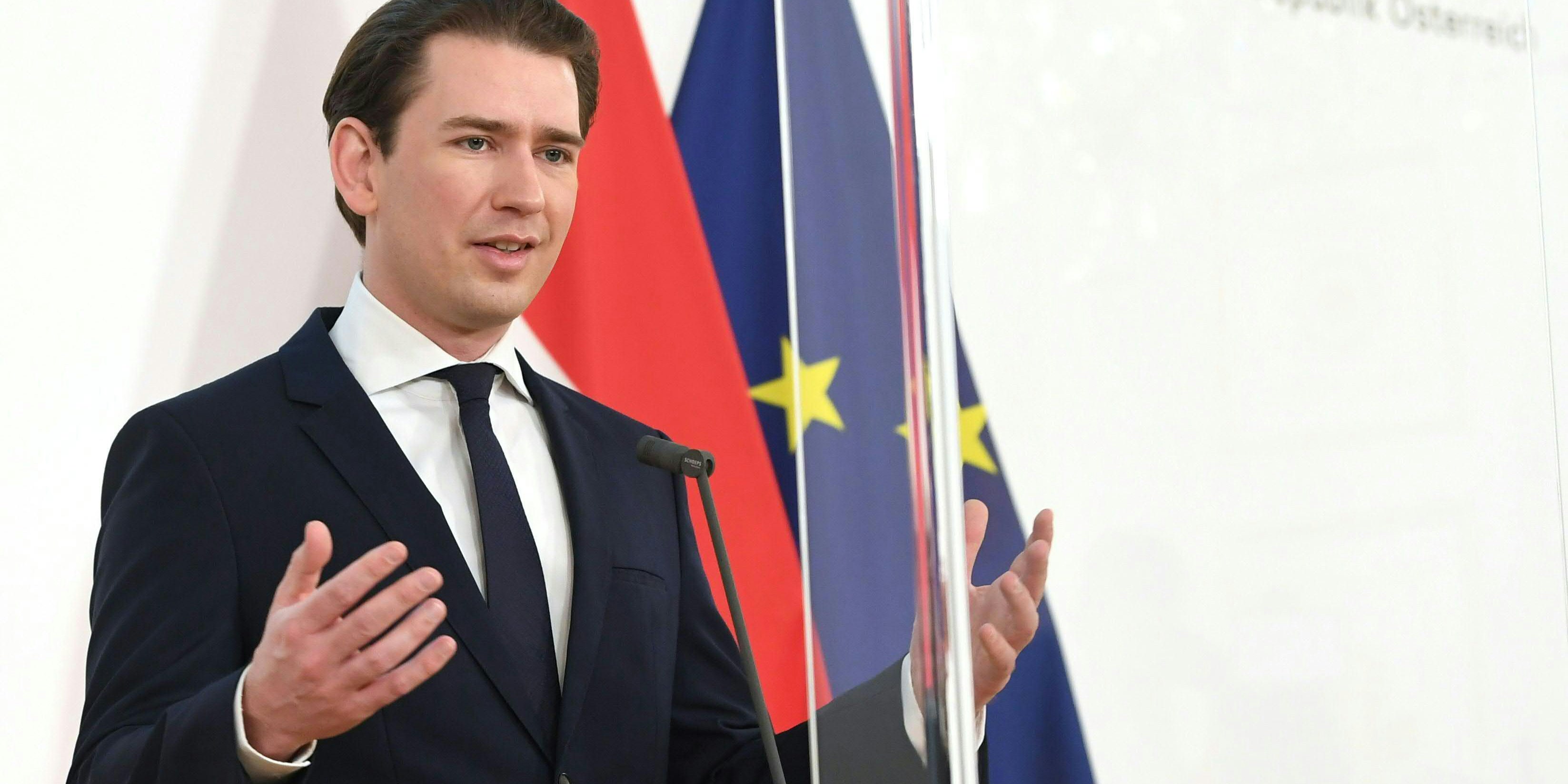 Bundeskanzler Sebastian Kurz.