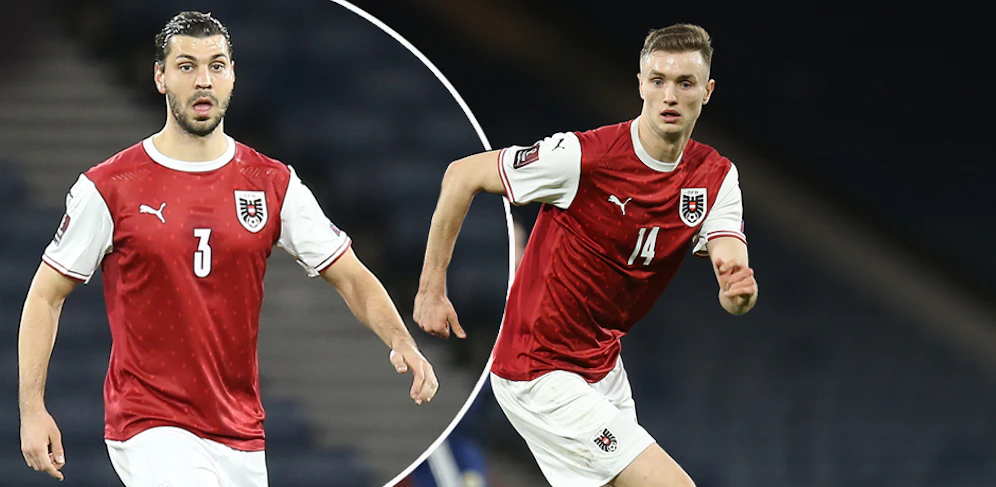 Aleks Dragovic und Sasa Kalajdzic in Schottland