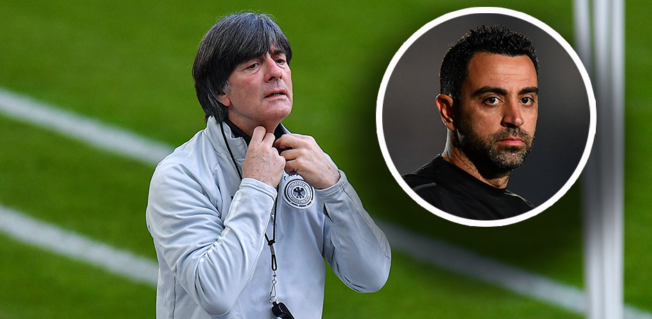 Xavi wünscht sich Jogi Löw als Barcelona-Trainer. 