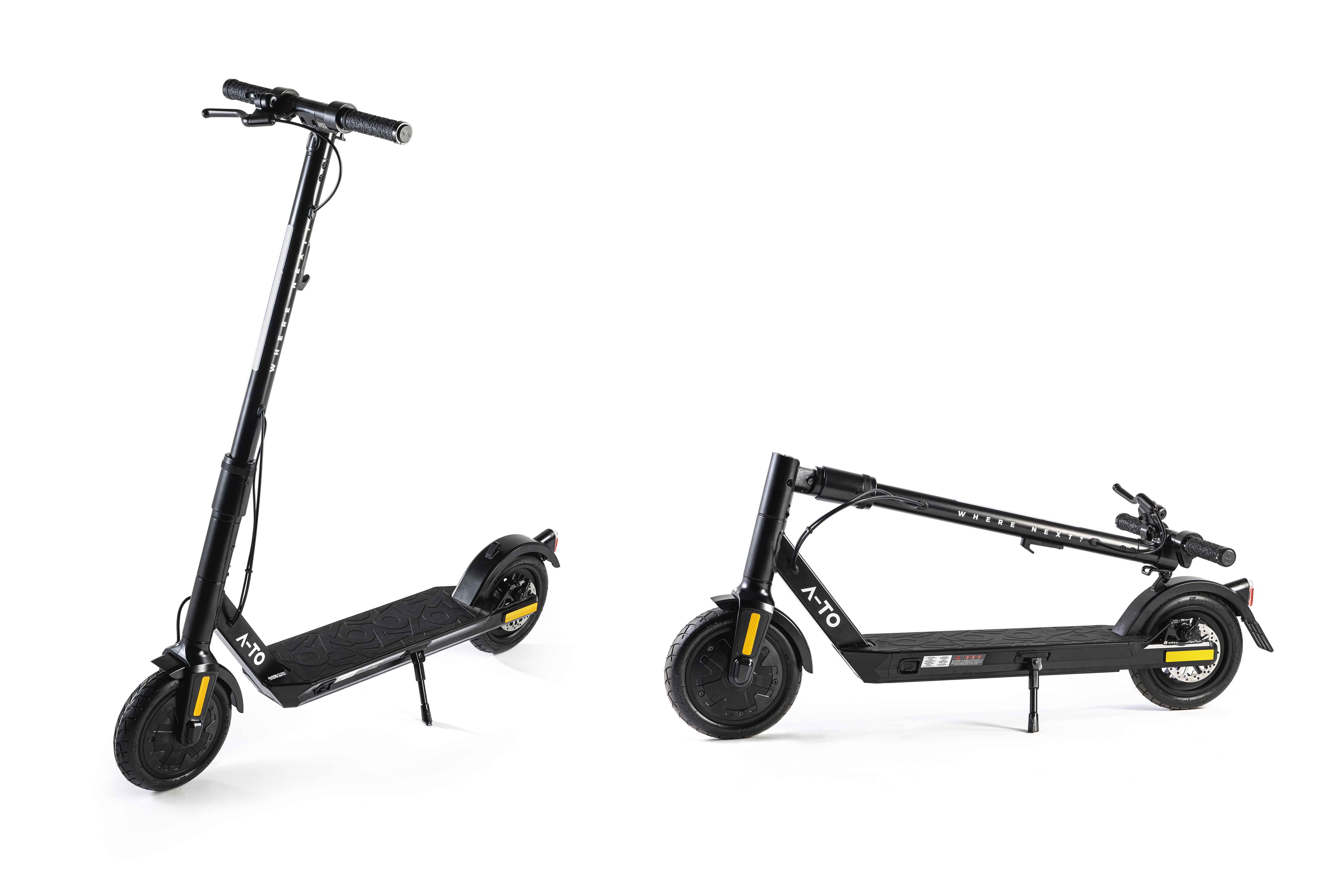 Auch ein E-Scooter ist bei den Angeboten dabei.