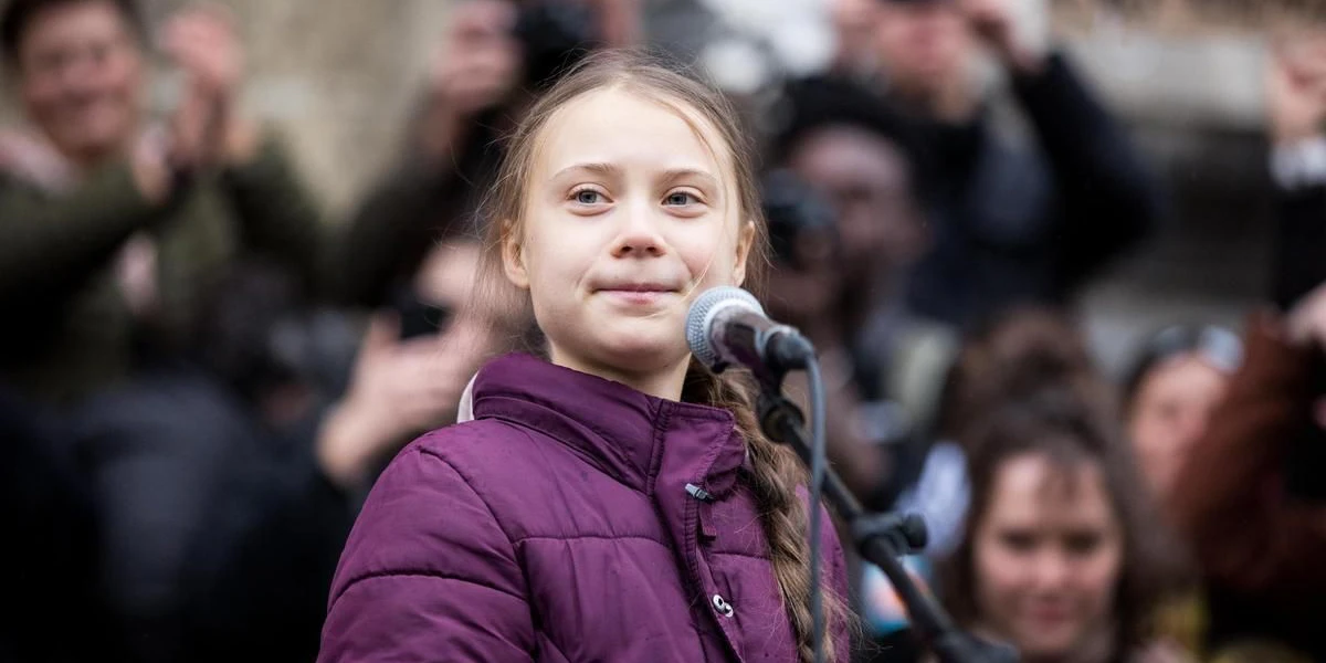 Greta Thunberg – hier im Januar 2019 in Lausanne – ruft zur Teilnahme an Klimastreiks auf