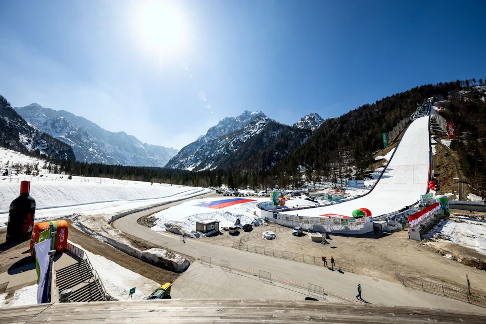 Die Schanze in Planica