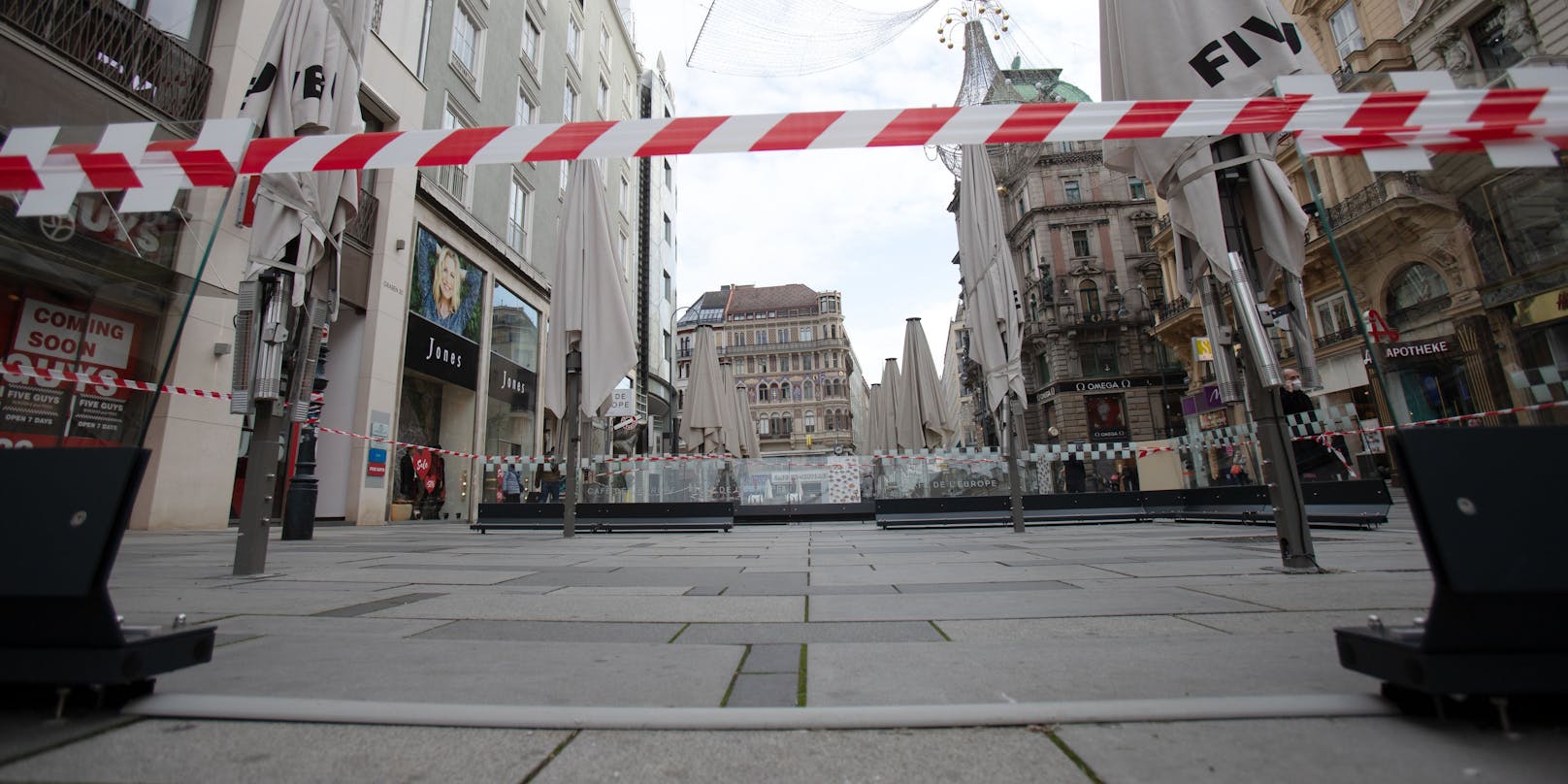 Lockdown in Wien
