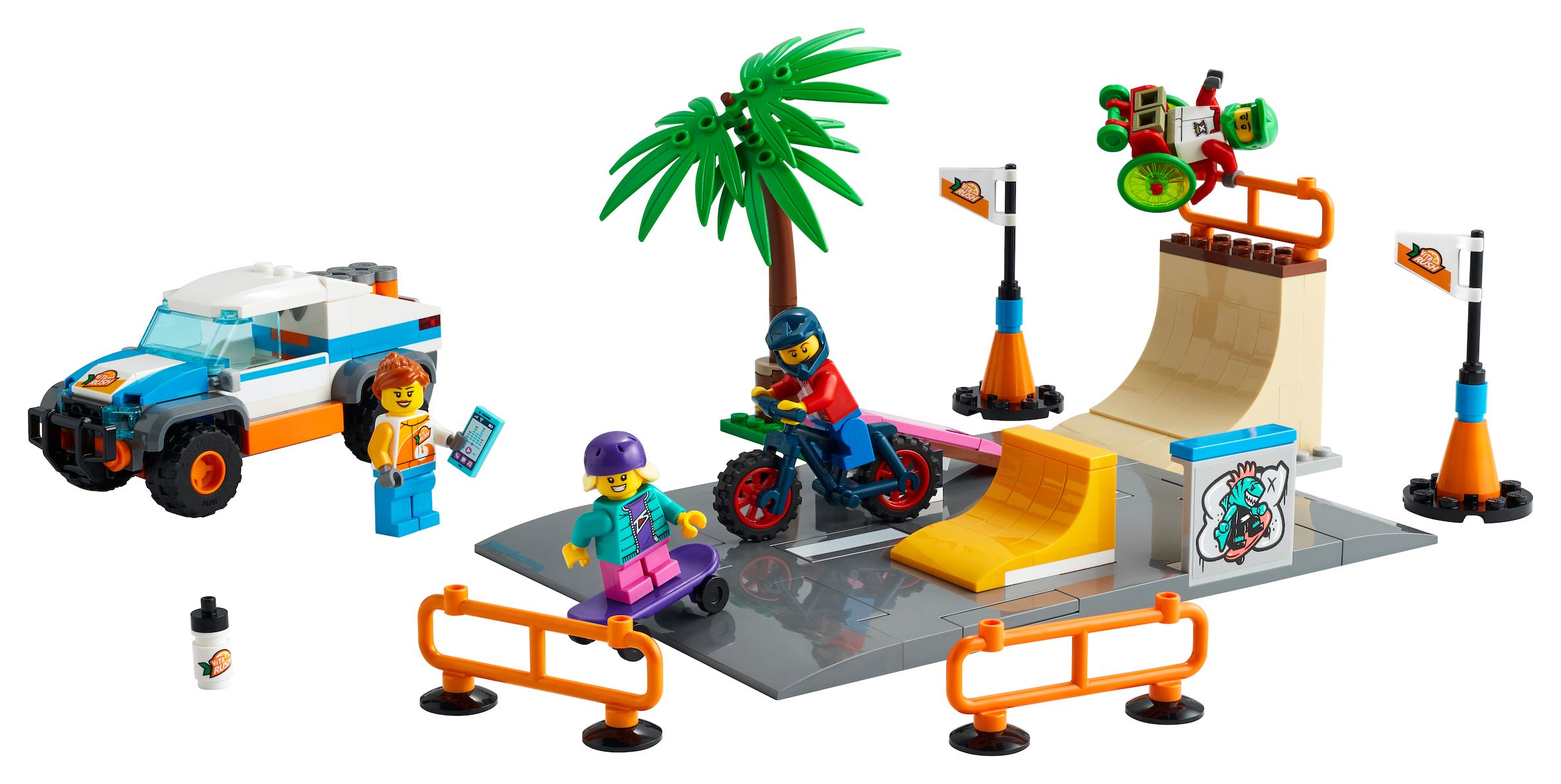 Der LEGO City Skate Park.