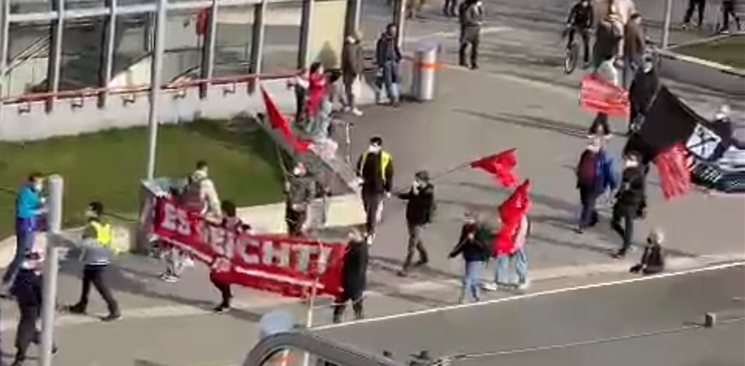 In Wien-Favoriten wurde am Samstag demonstriert