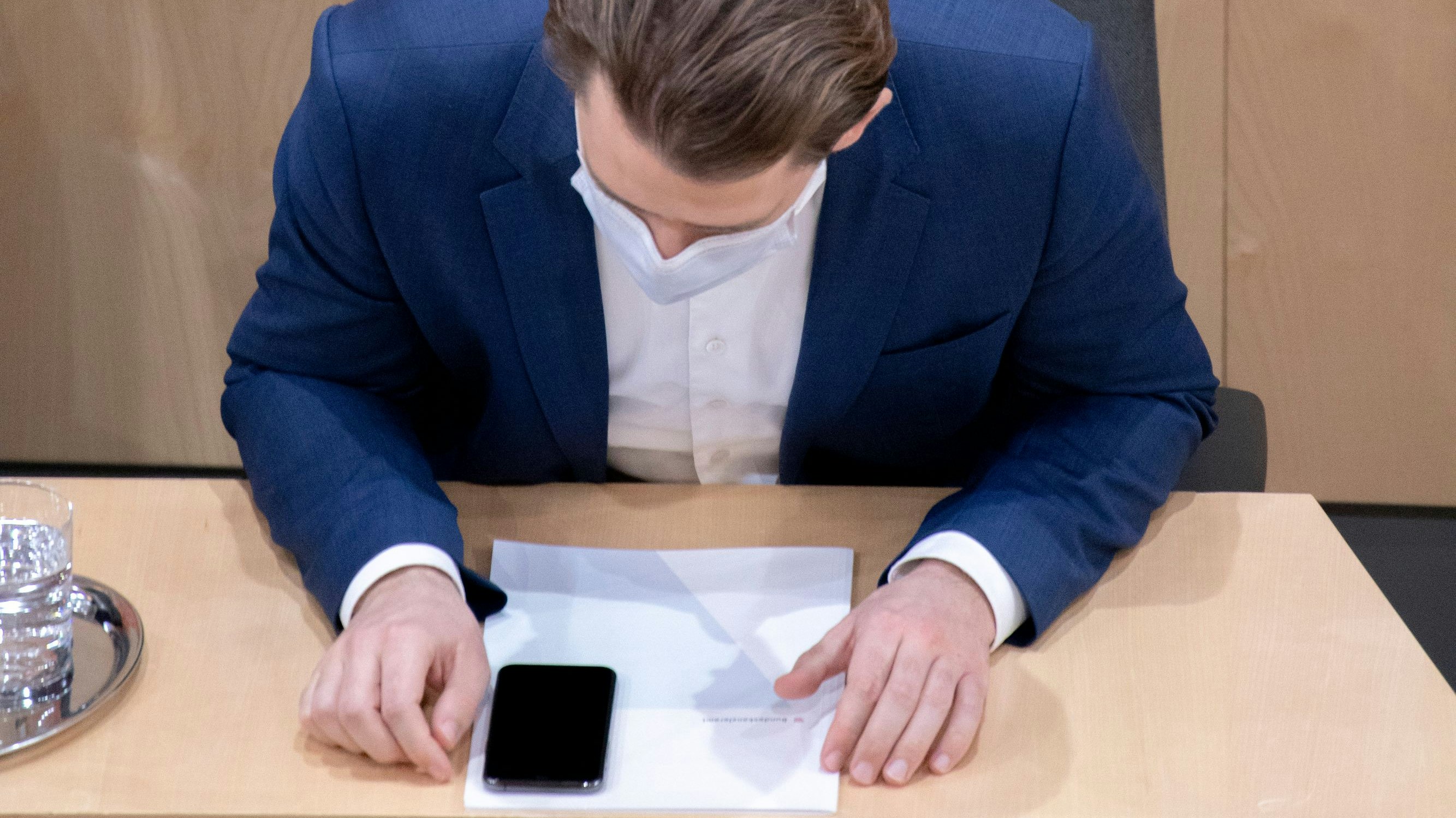 Sebastian Kurz am 21. Dezember 2020 im Nationalrat