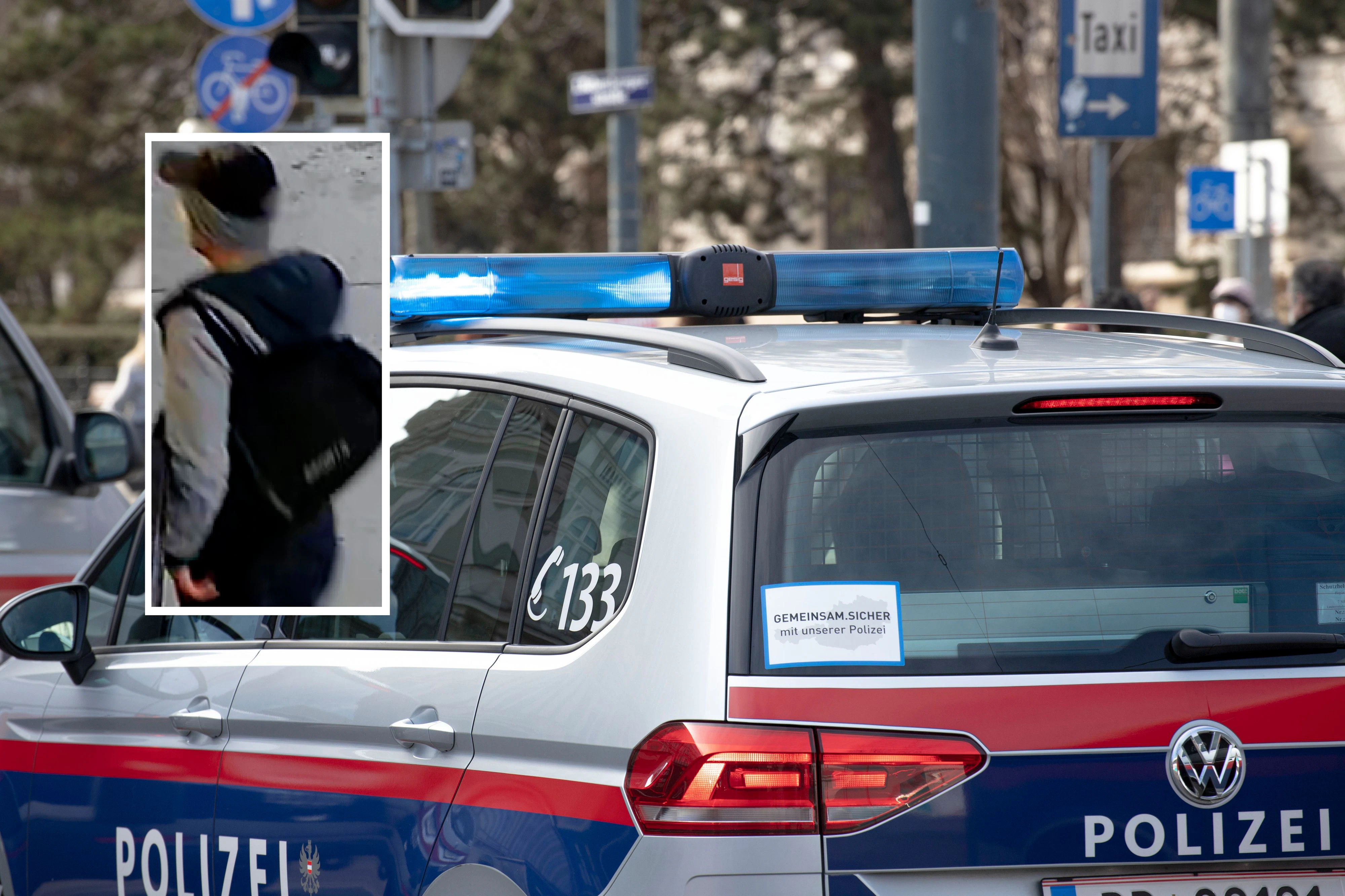 Die Polizei fahndet nach diesem mutmaßlichen Räuber. 
