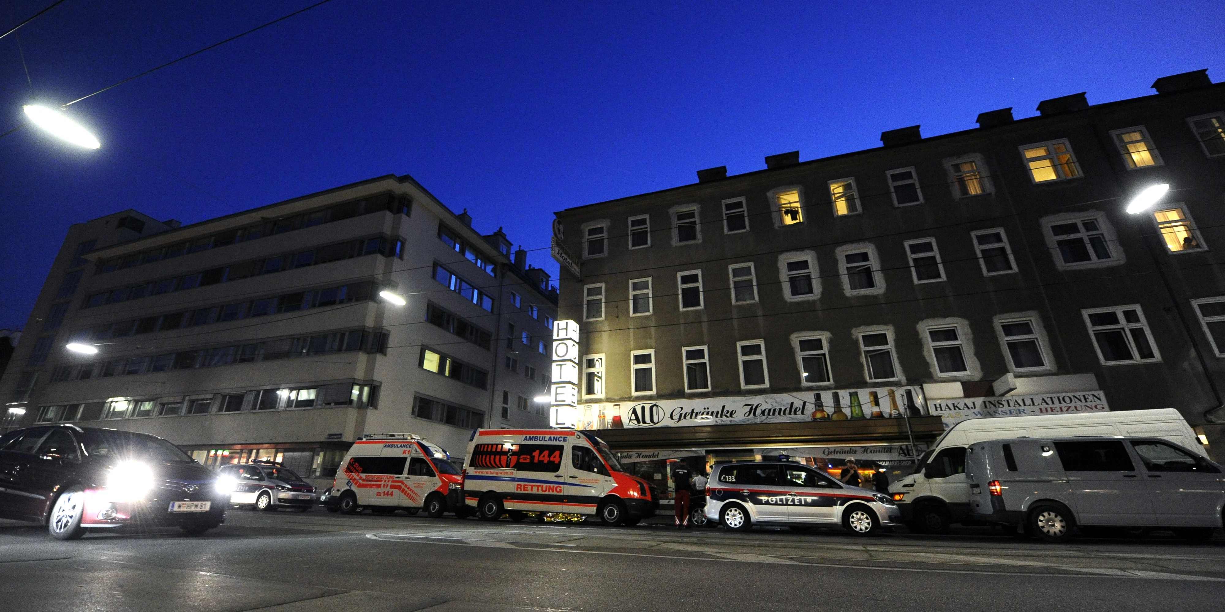 Die Laxenburger Straße in Wien-Favoriten
