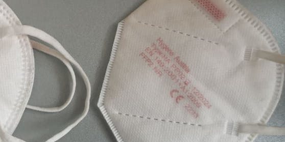 Eine der Hygiene Austria Masken