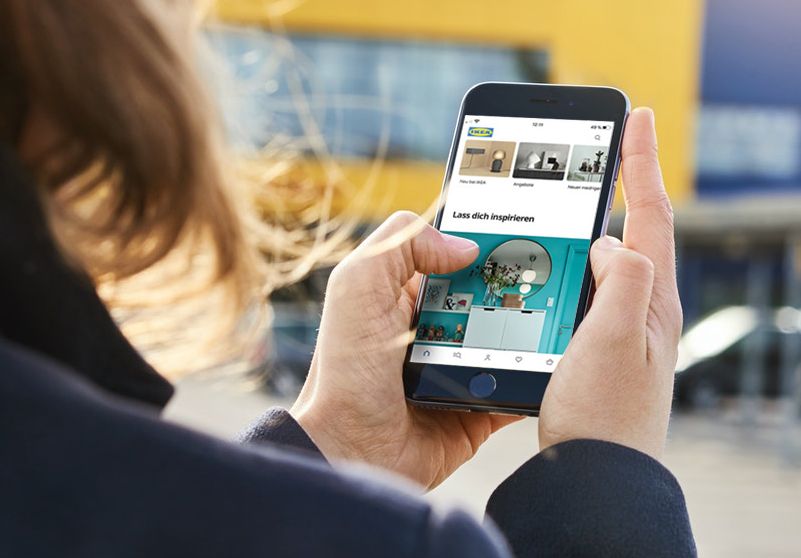 <em>So sieht sie aus, die neue App von IKEA.</em>