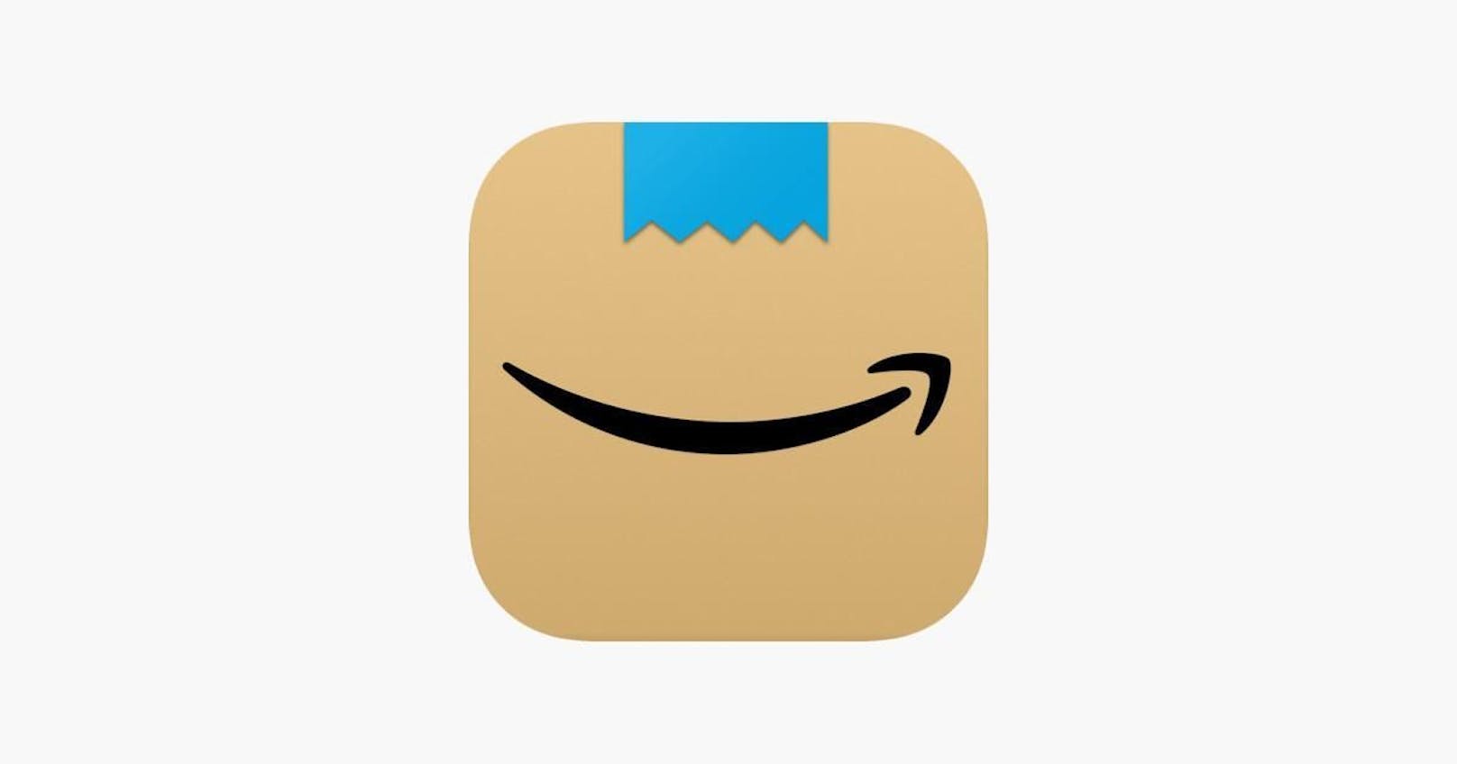 Dieses App-Icon hat Amazon im Januar 2021 vorgestellt. Es erinnerte einige an Adolf Hitler.