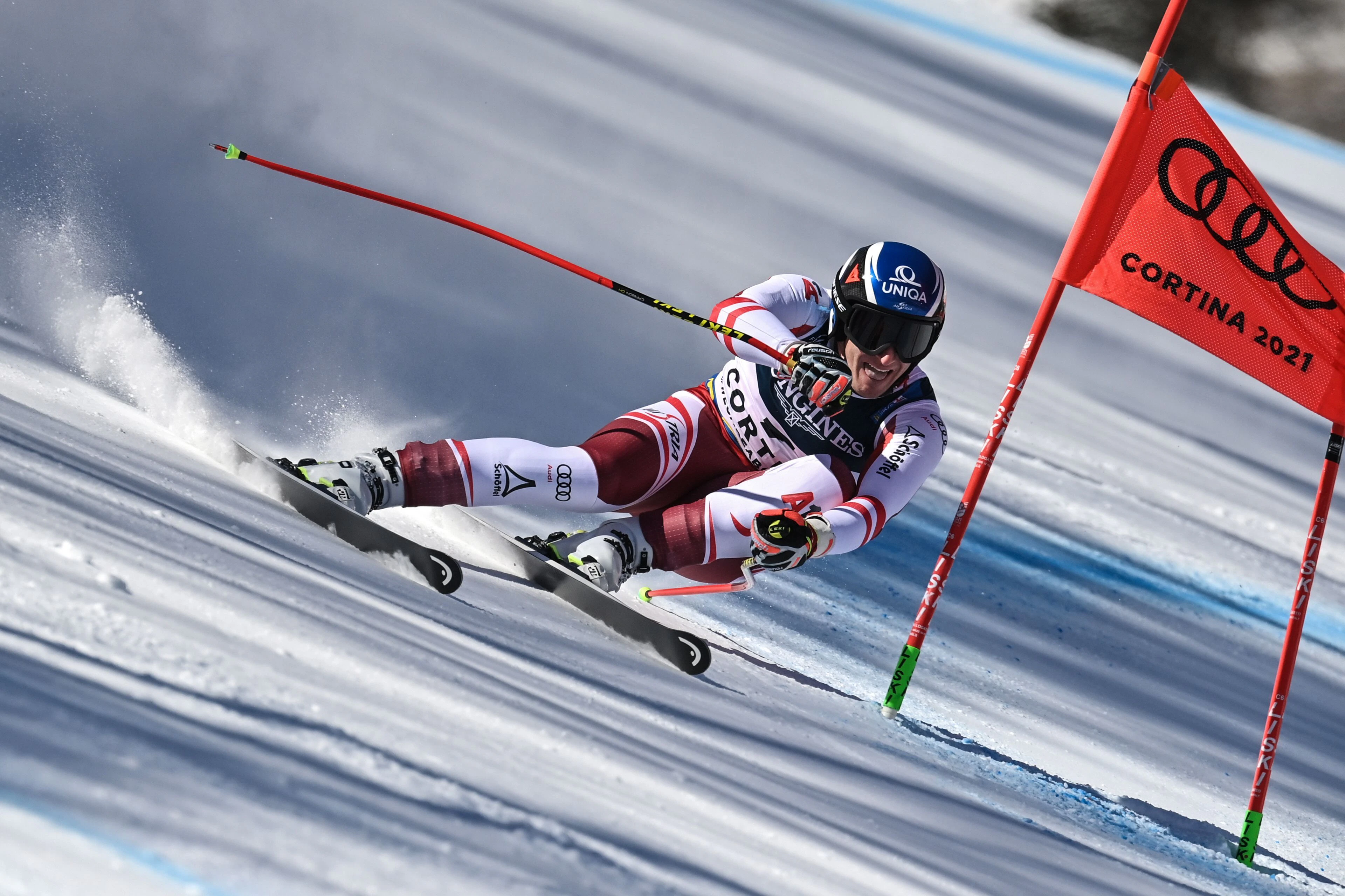 Matthias Mayer stellt im ersten Saalbach-Training die Bestzeit auf. 