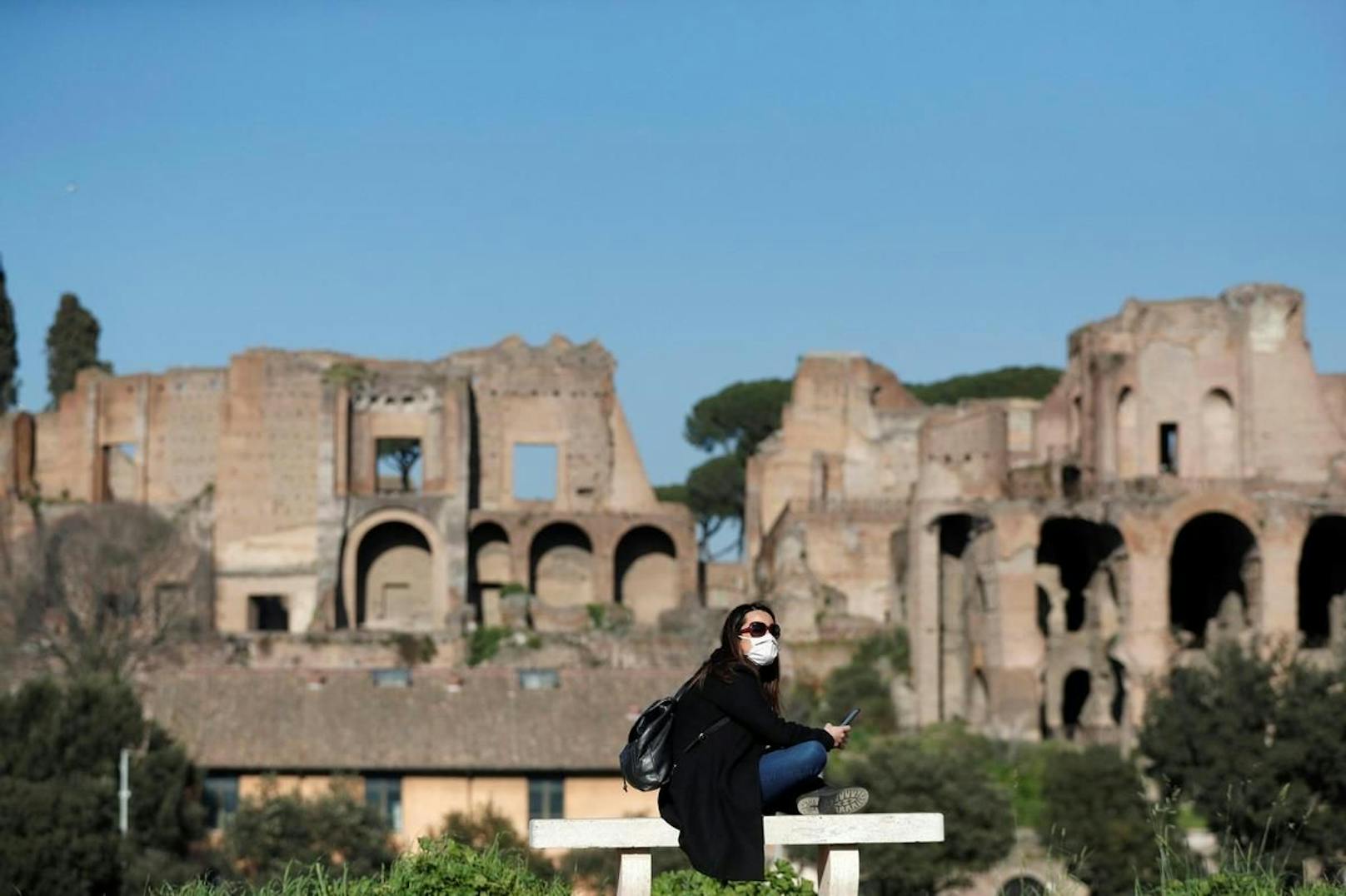 Tristesse vor dem Kolosseum: Italien verlängert die Corona-Maßnahmen.
