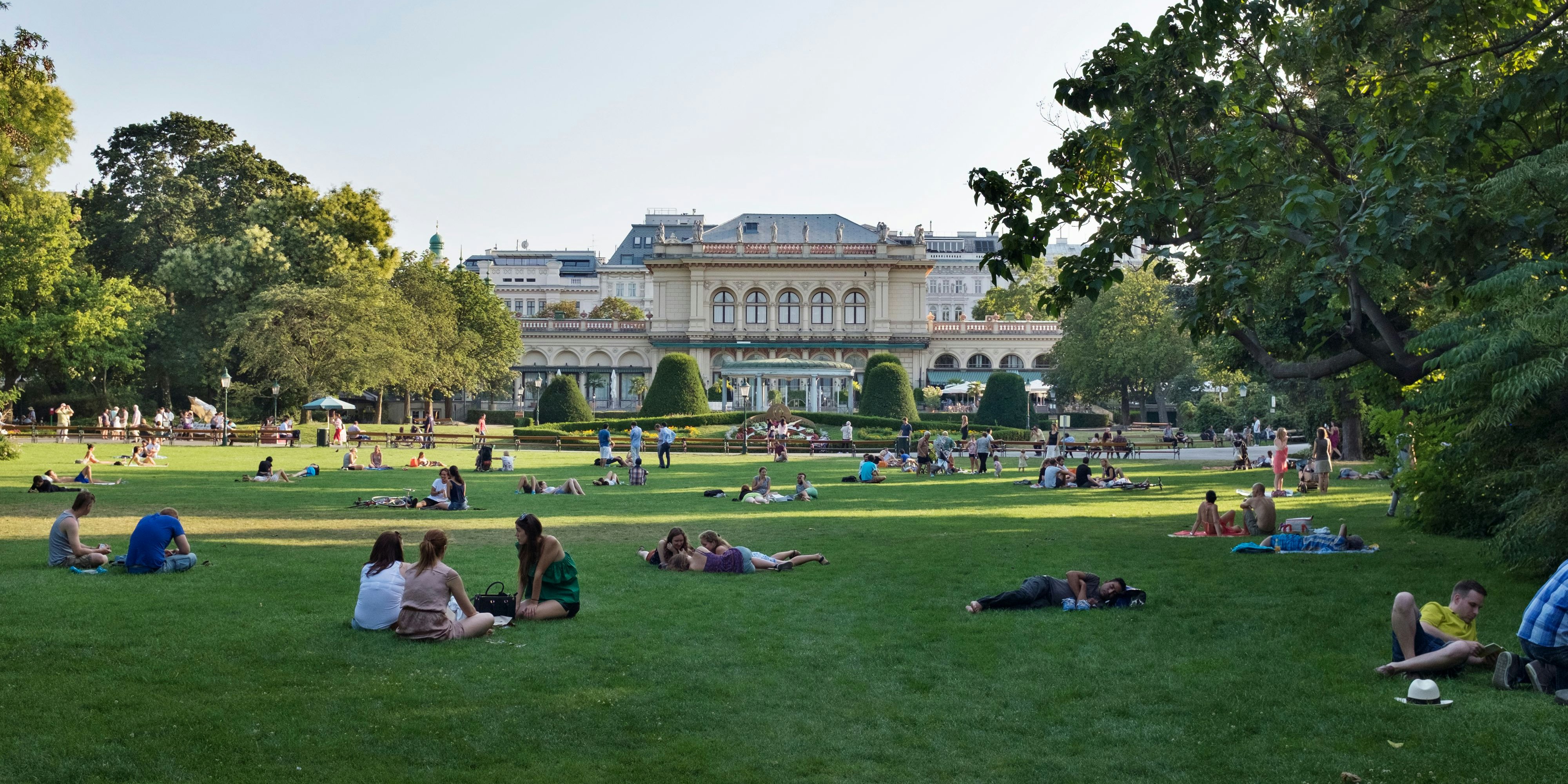 Der Stadtpark als Hoffnungsgebiet.