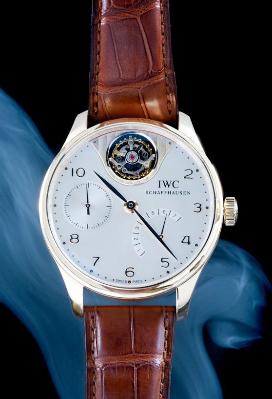Teure Uhr verschwand (Symbolfoto einer IWC)