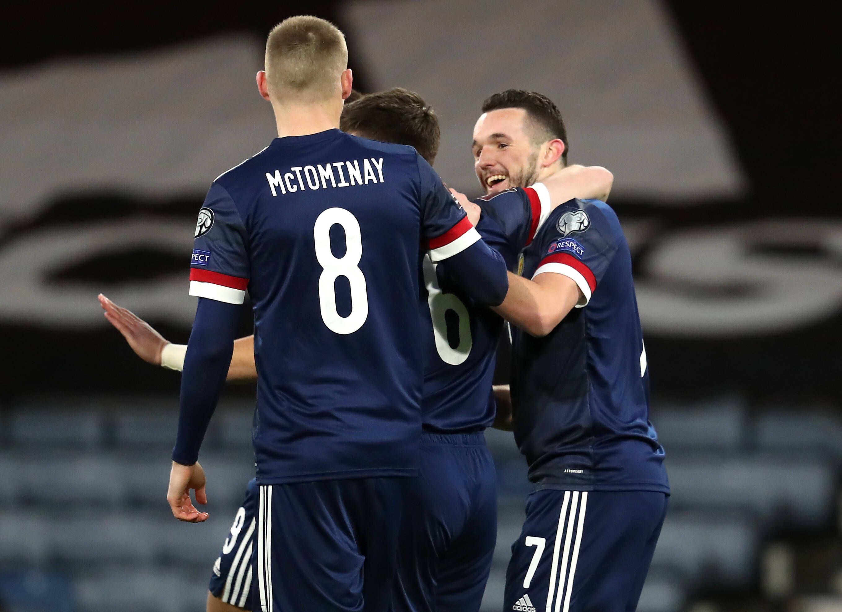 Jubel bei Schottland. 