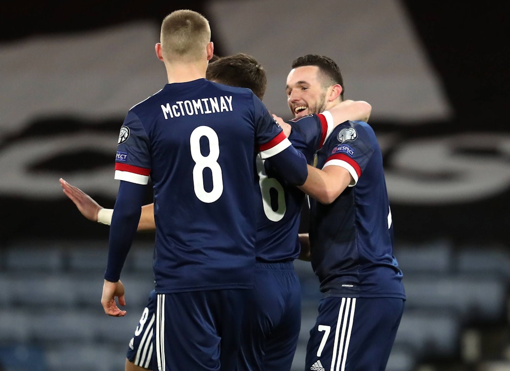 Jubel bei Schottland. 