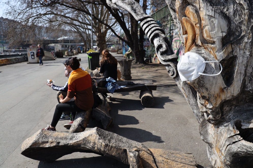  FFP2-Maskenpflicht bald auch im Freien am Donaukanal