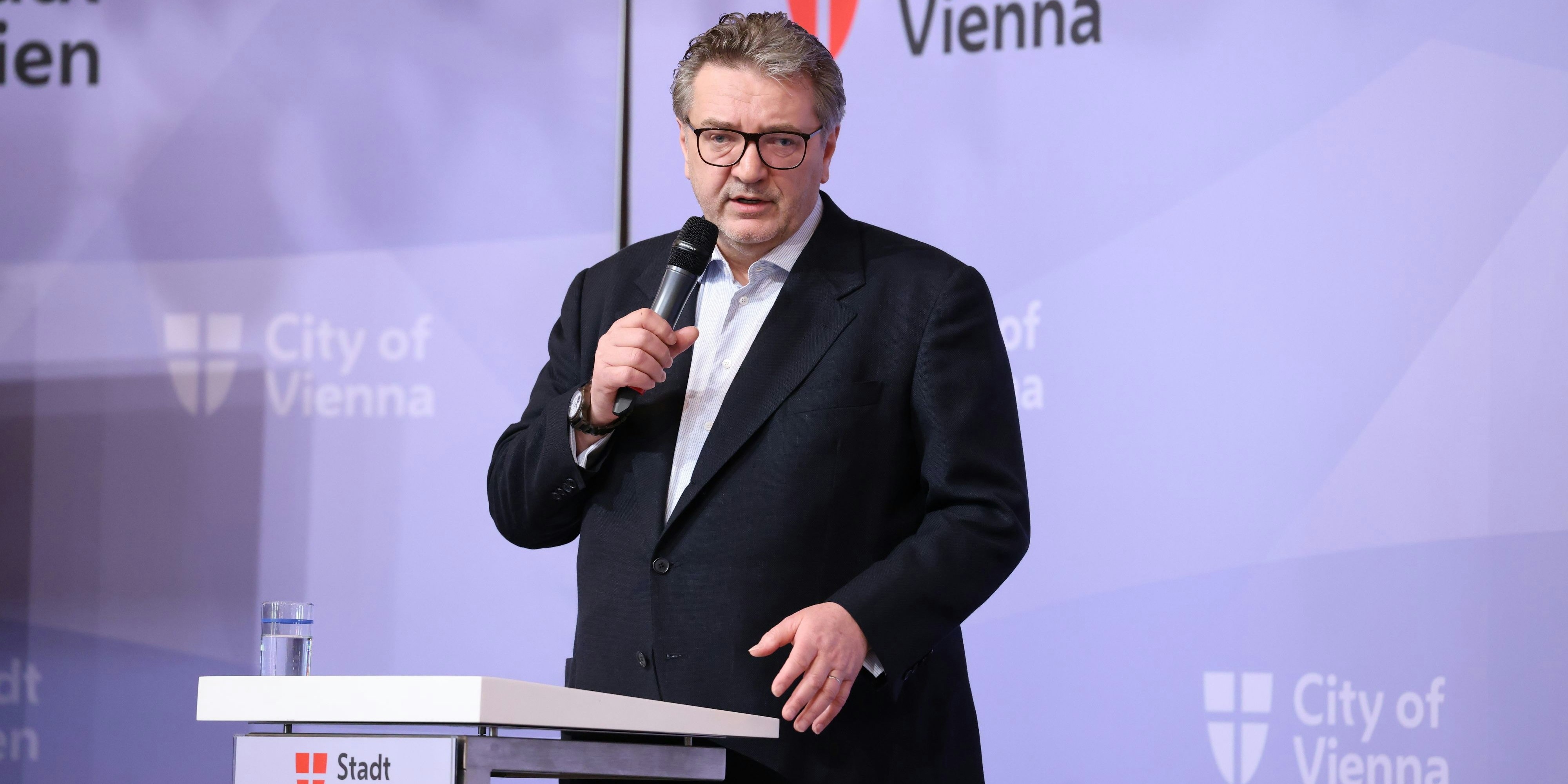 Gesundheitsstadtrat Peter Hacker