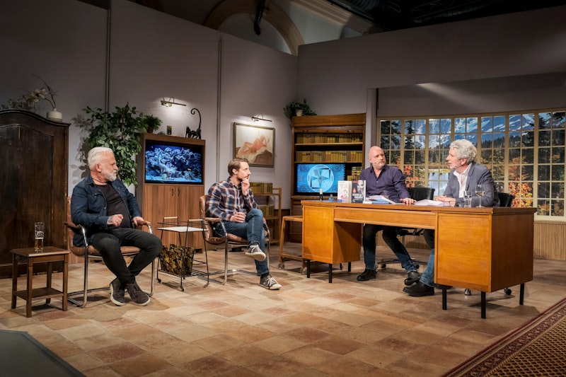 Schlagerstar Nino de Angelo war am 30. März zu Gast bei Stermann & Grissemann in "Willkommen Österreich"