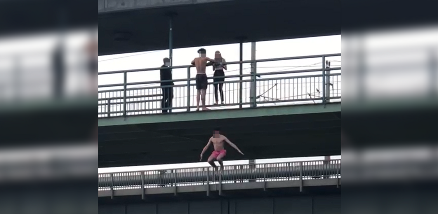 Diese Wiener suchten sich eine frostige Freizeitbeschäftigung aus