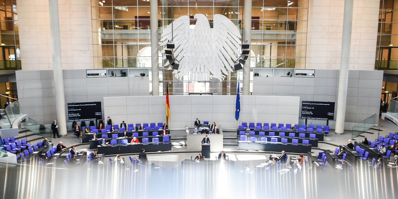 Der deutsche Bundestag am 5. März 2021