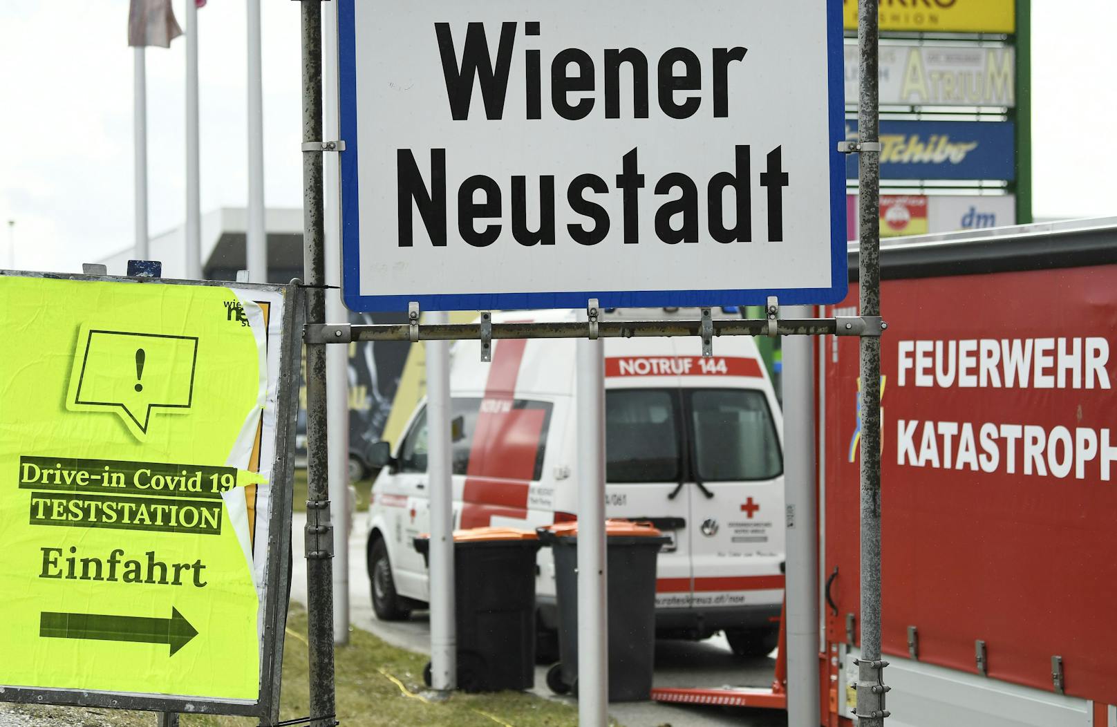 Jetzt kommen Ausreisetests auch in Wiener Neustadt (NÖ).