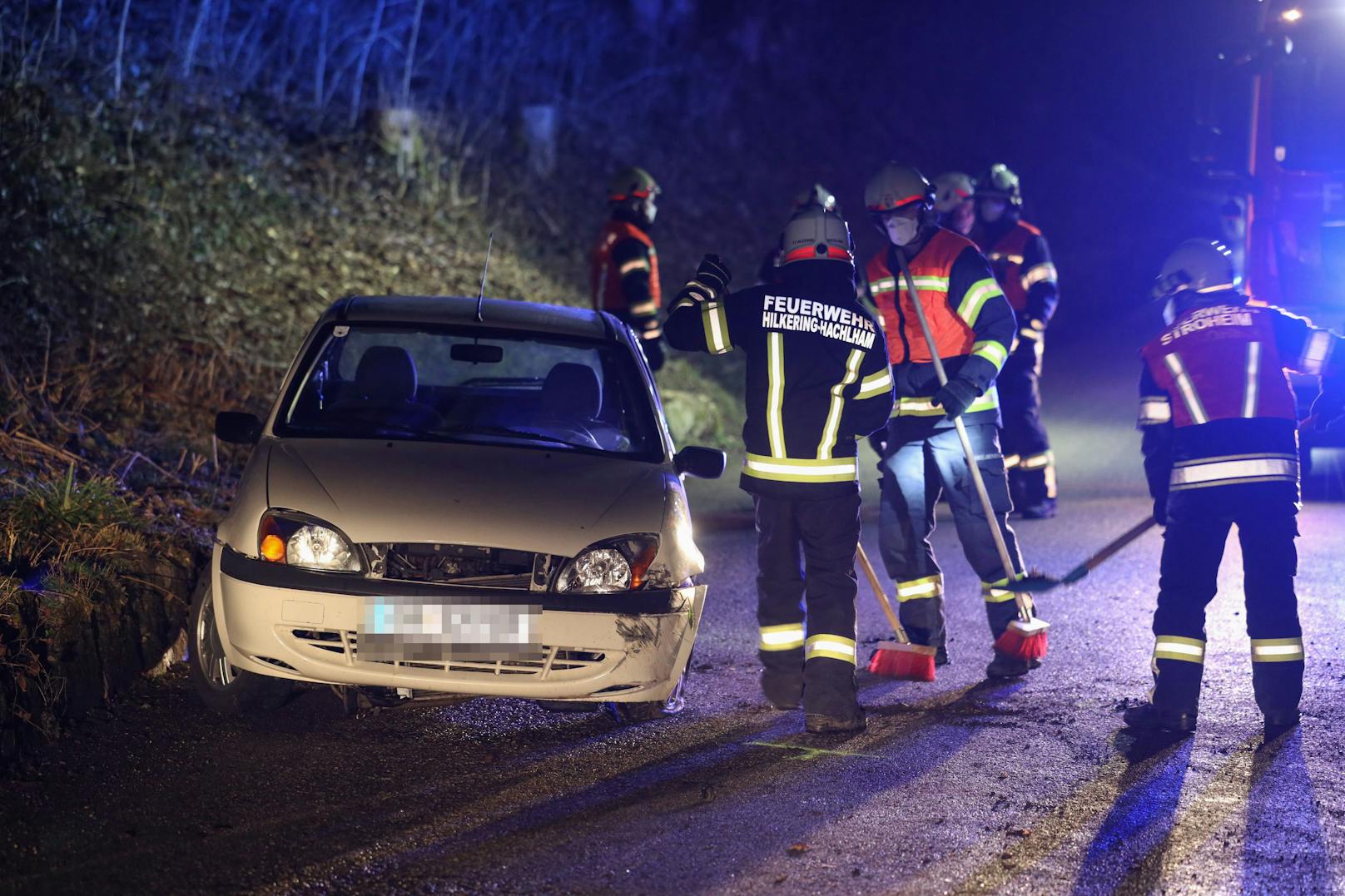 Für den Autofahrer kam jede Hilfe zu spät.