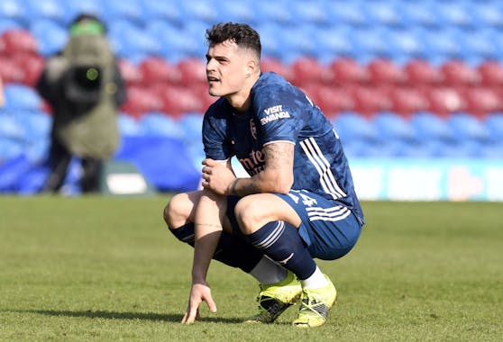 Granit Xhaka verschuldet den Gegentreffer.