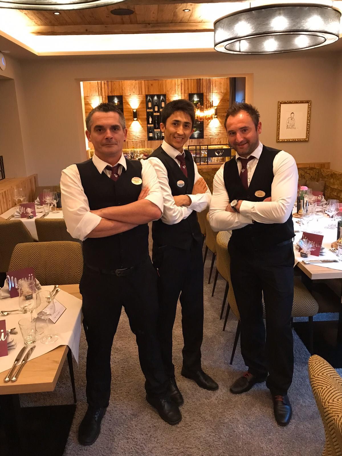 Abdullah mit Gastro-Kollegen