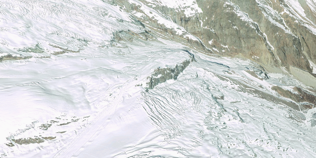 In Saas-Fee (Schweiz) starb ein achtjähriger Bub beim Skifahren.