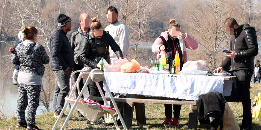 Trotz Corona-bedingtem Grillverbot ging es heiß her.