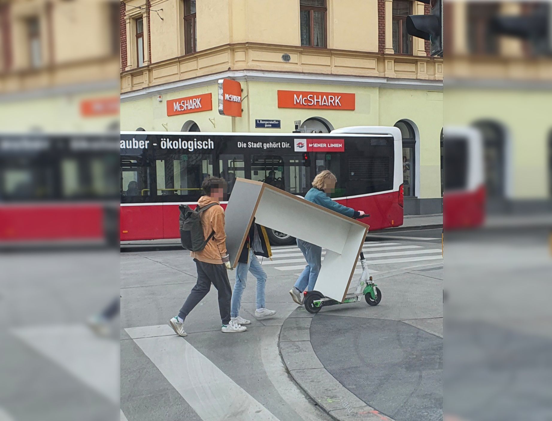 Die drei waren sehr erfinderisch.