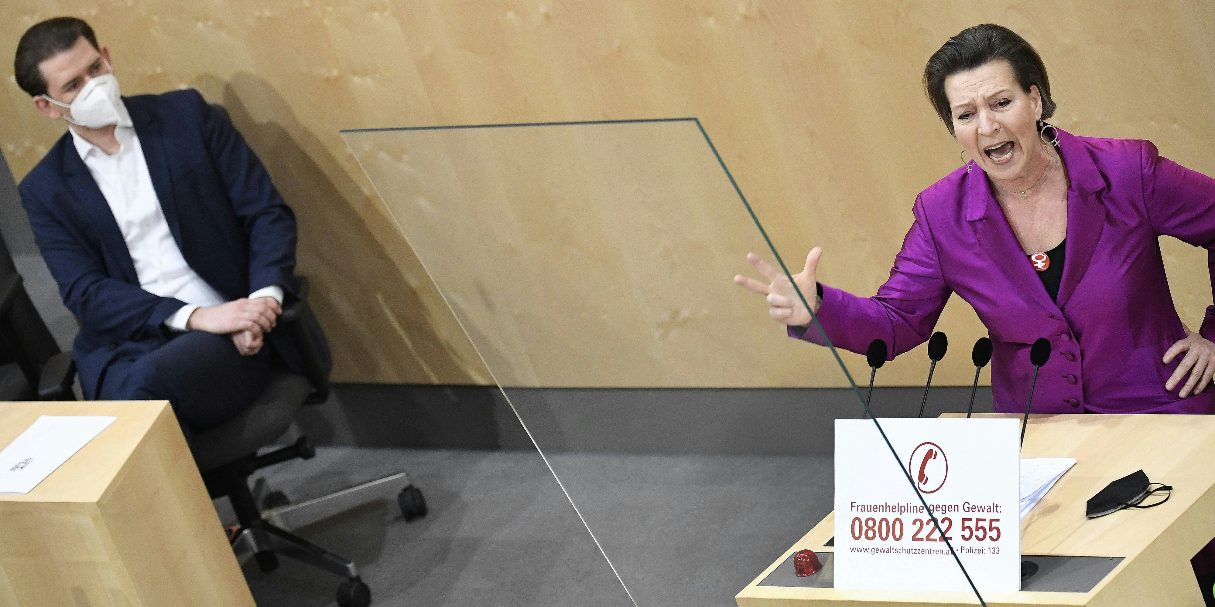 Gabriele Heinisch-Hosek: "Es ist respektlos, dass Sie am Frauentag so wenig über Frauen reden. Ebenso respektlos ist der FPÖ-Lärmpegel."