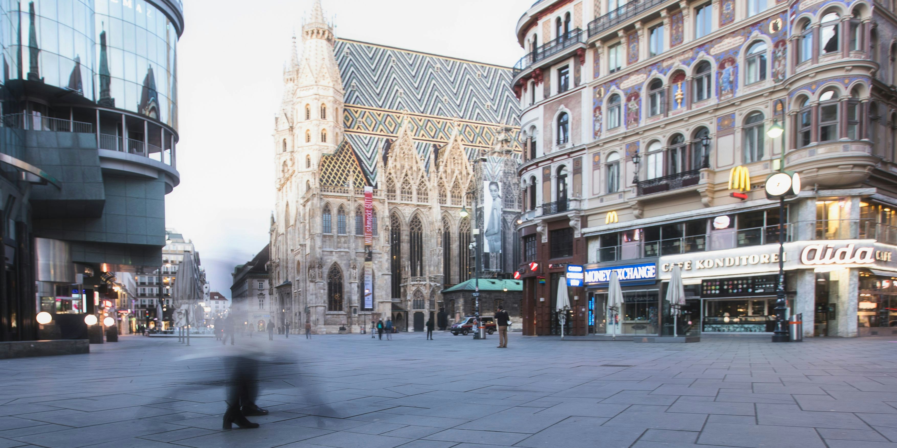 Der Stephansplatz in Wien: Die Bundeshauptstadt weitet die Quarantäne-Zeit auf 14 Tage aus