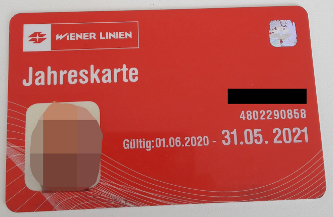 Die Jahreskarte des 35-jährigen Wieners