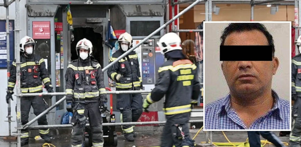 Der Verdächtige und der Tatort in der Nussdorfer Straße.