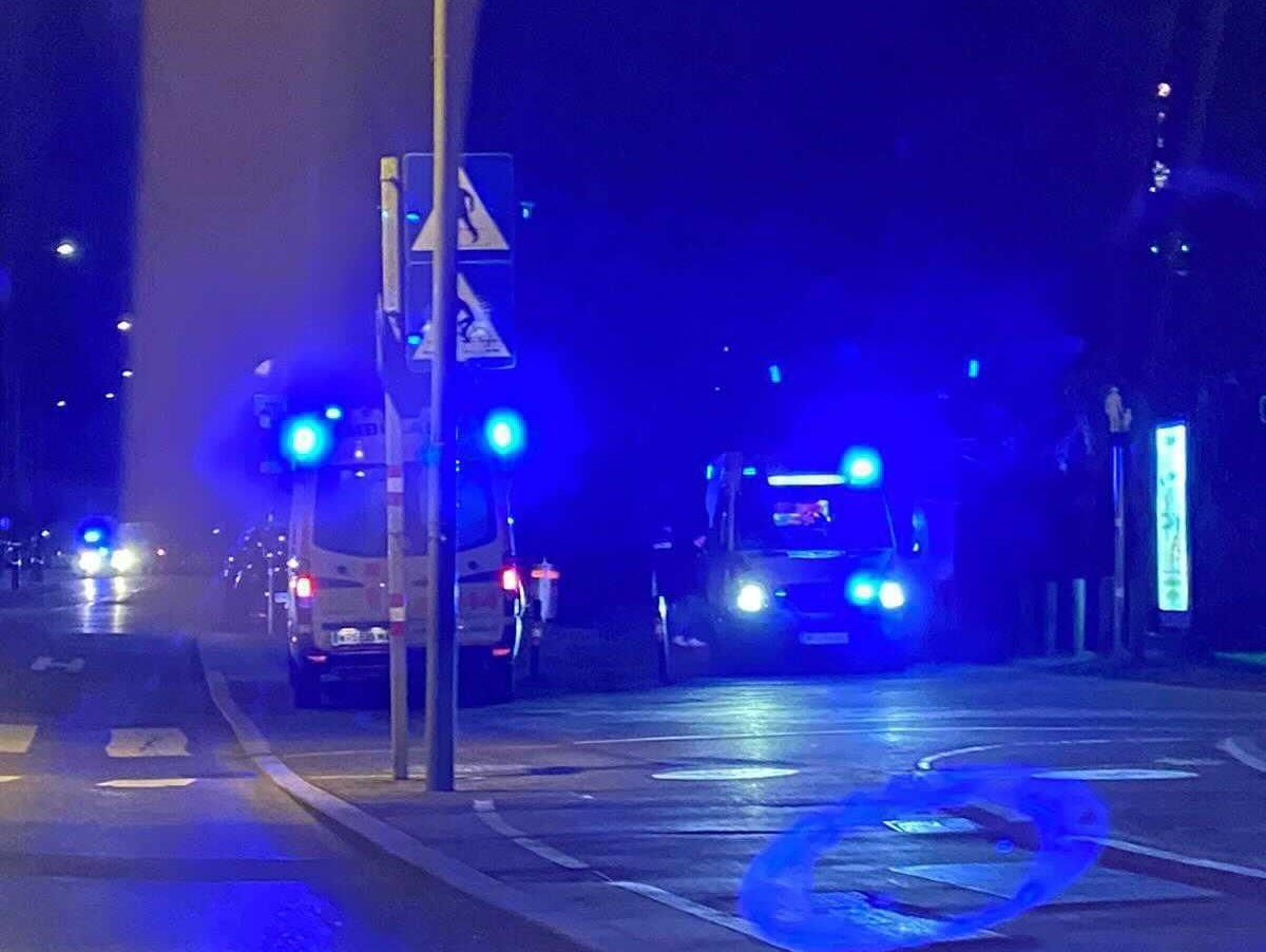 Rettungs-Einsatz bei der Freytaggasse in Wien-Floridsdorf