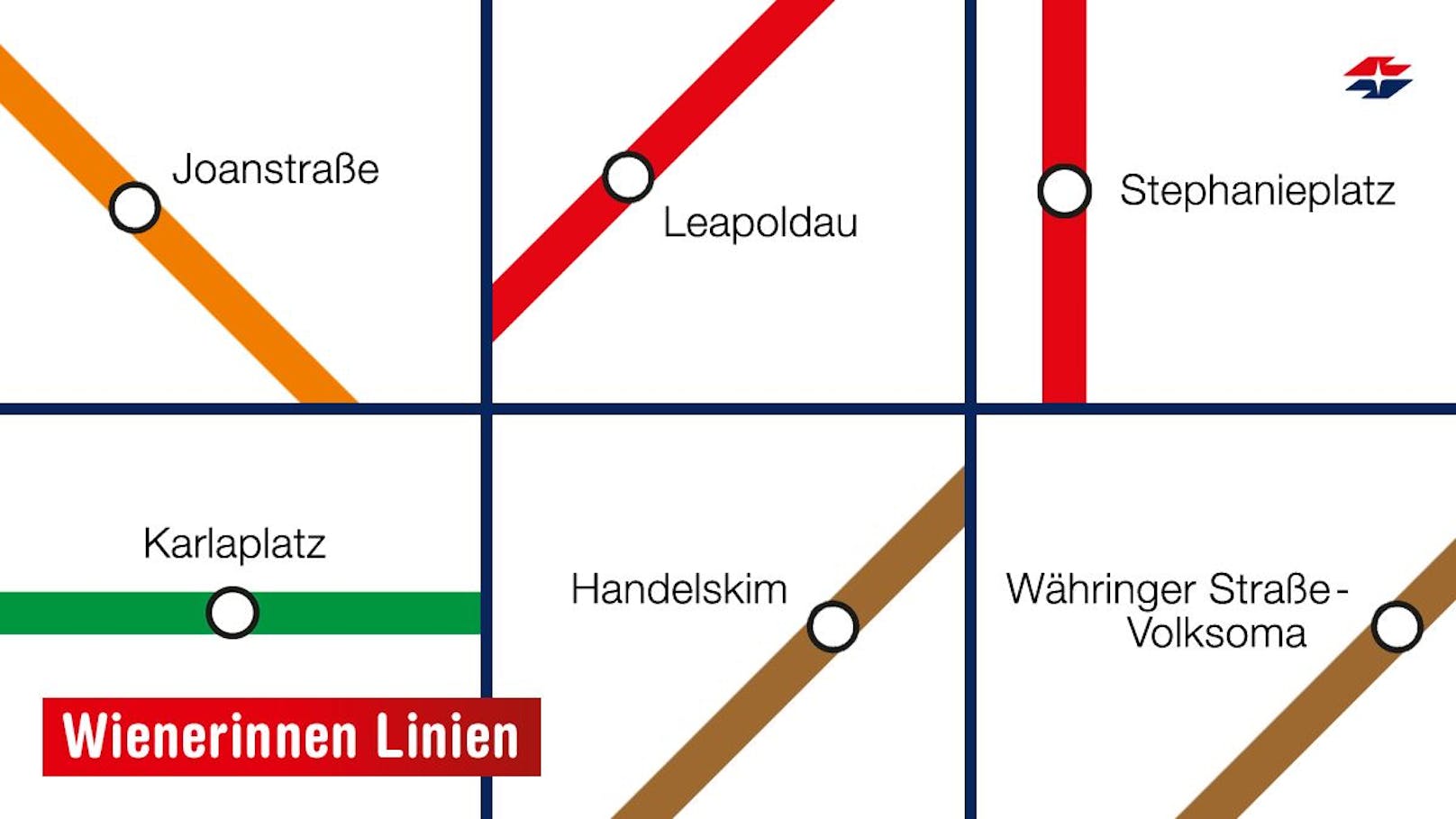 Um ein Zeichen der Gleichberechtigung zu setzen, tauften die Wienerinnen Linien am 8. März ihre Stationen um.