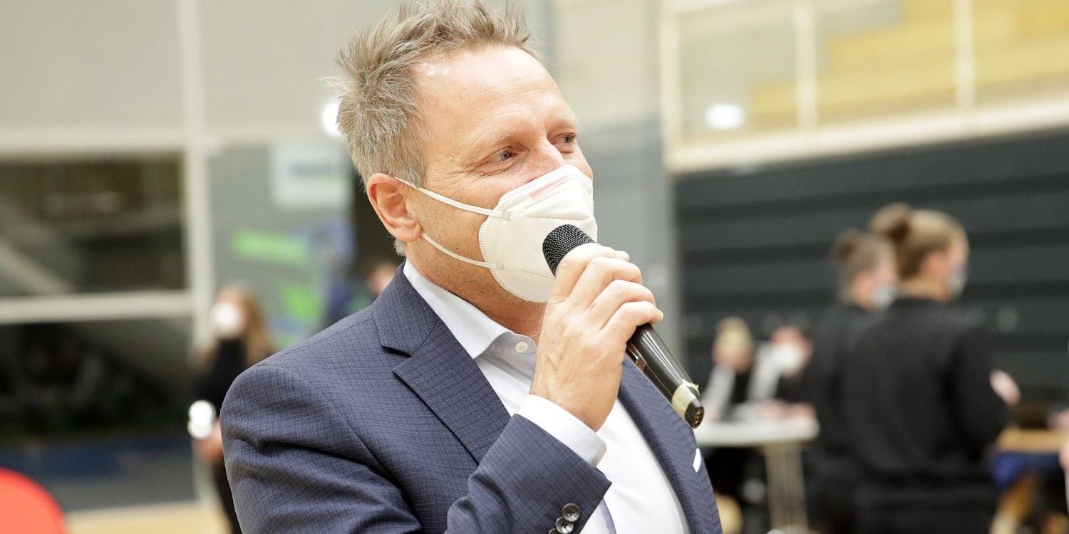 Basketball-Boss Gerald Martens.