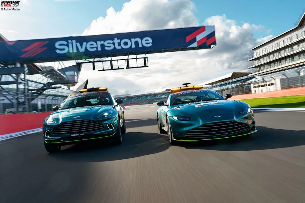 Aston Martin stellt das neue Safety Car der Formel 1.