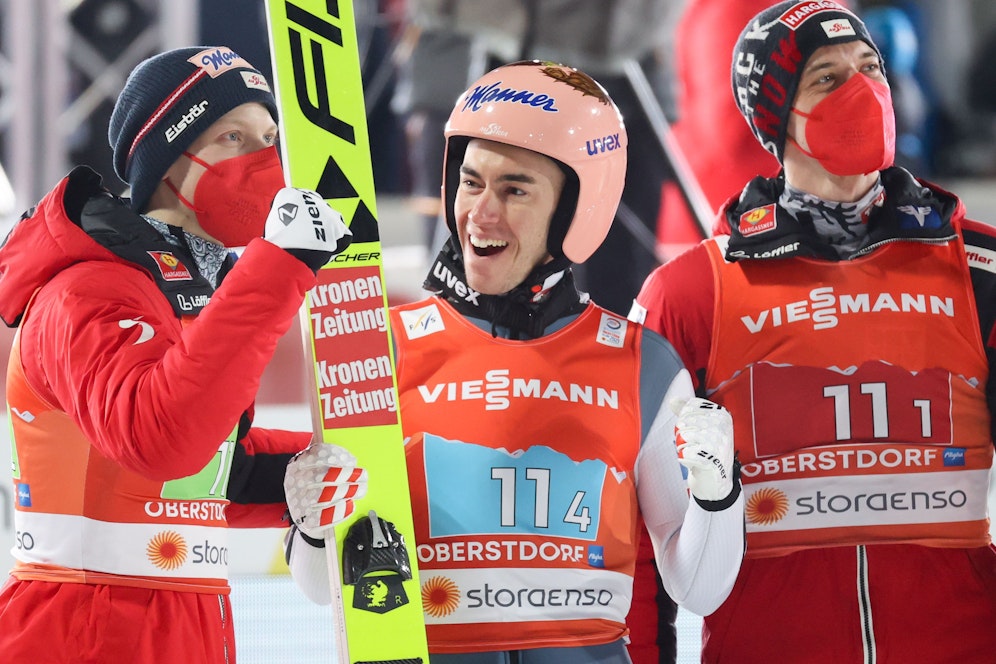 Stefan Kraft und Co. sind im Aufwind.