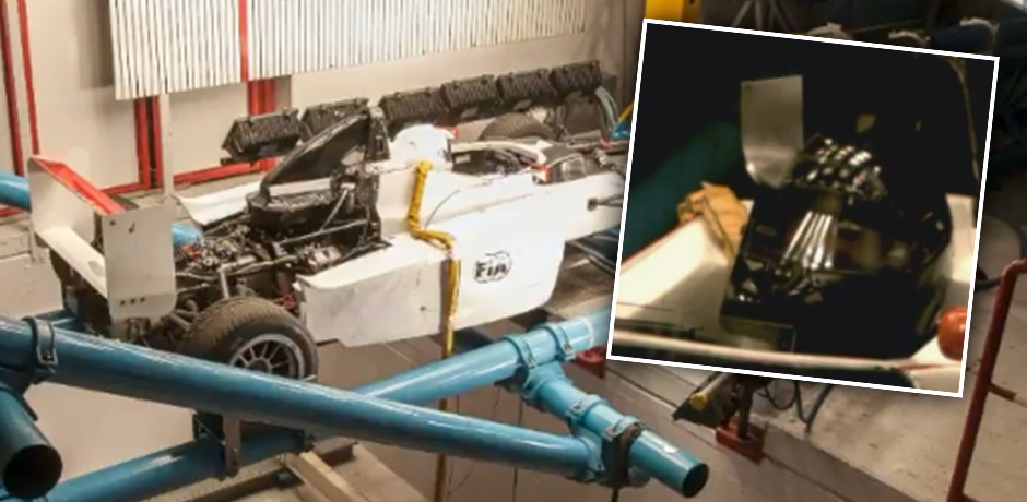 F1-Tests mit Helmsicherheit