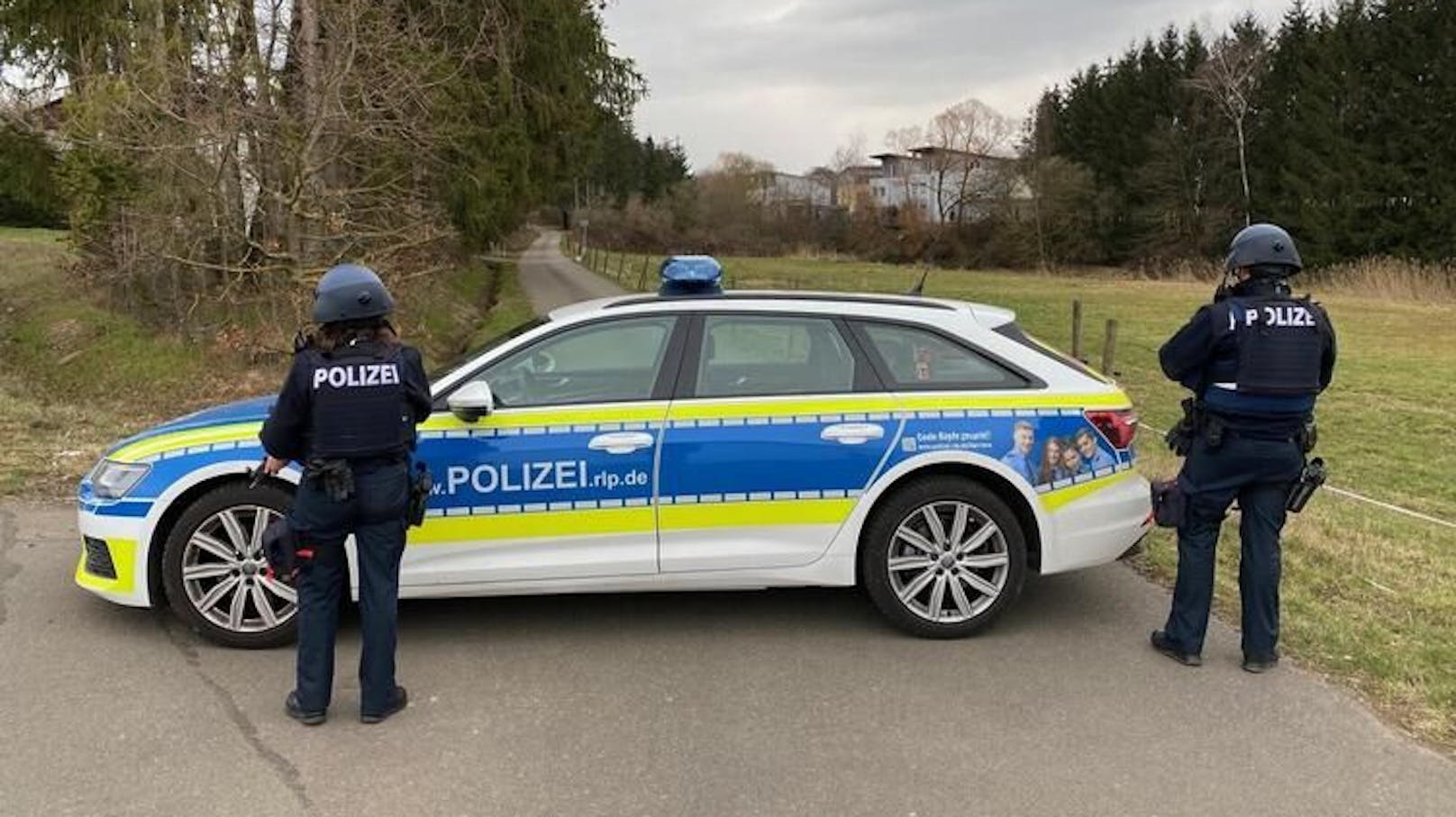 Polizeieinsatz in Kaiserslautern (Rheinland-Pfalz)