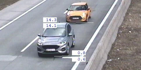 Beamten der Landesverkehrsabteilung führten am 8. März 2021 auf der A 1 Westautobahn und der A 10 Tauernautobahn Abstands- und Geschwindigkeitsmessungen durch. 