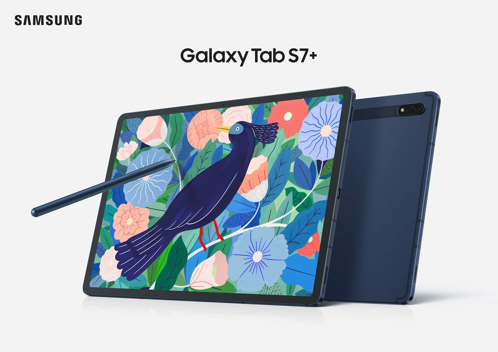 Samsung präsentiert Galaxy Tab S7/S7+ in Mystic Navy und Update One UI 3 bringt leistungsstarke neue Features.