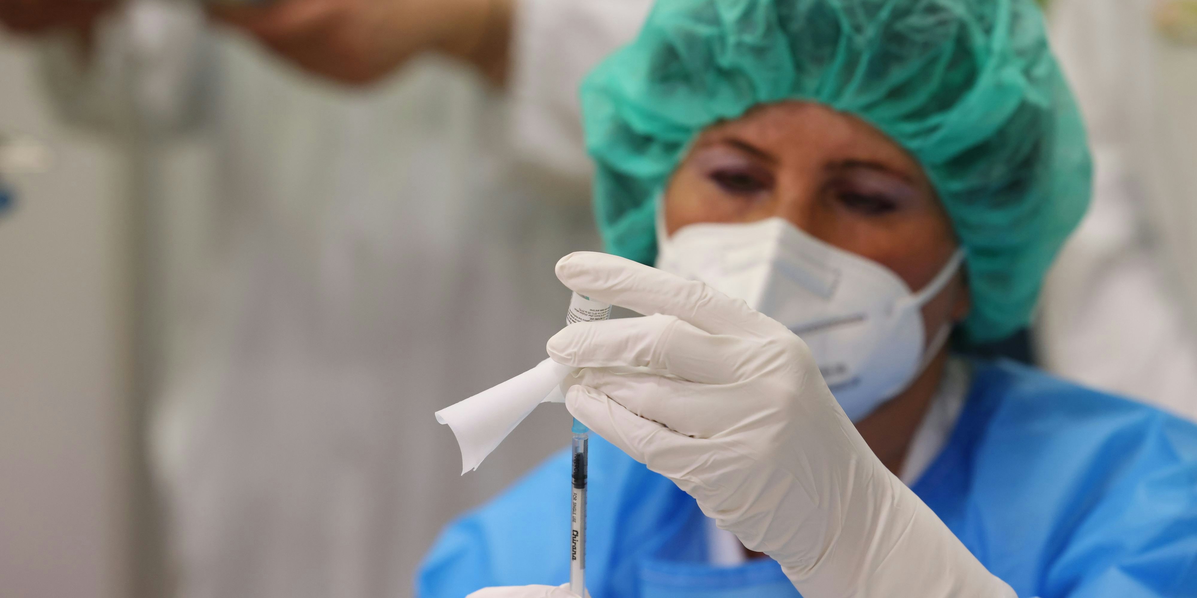 Corona Impfung in Wien 