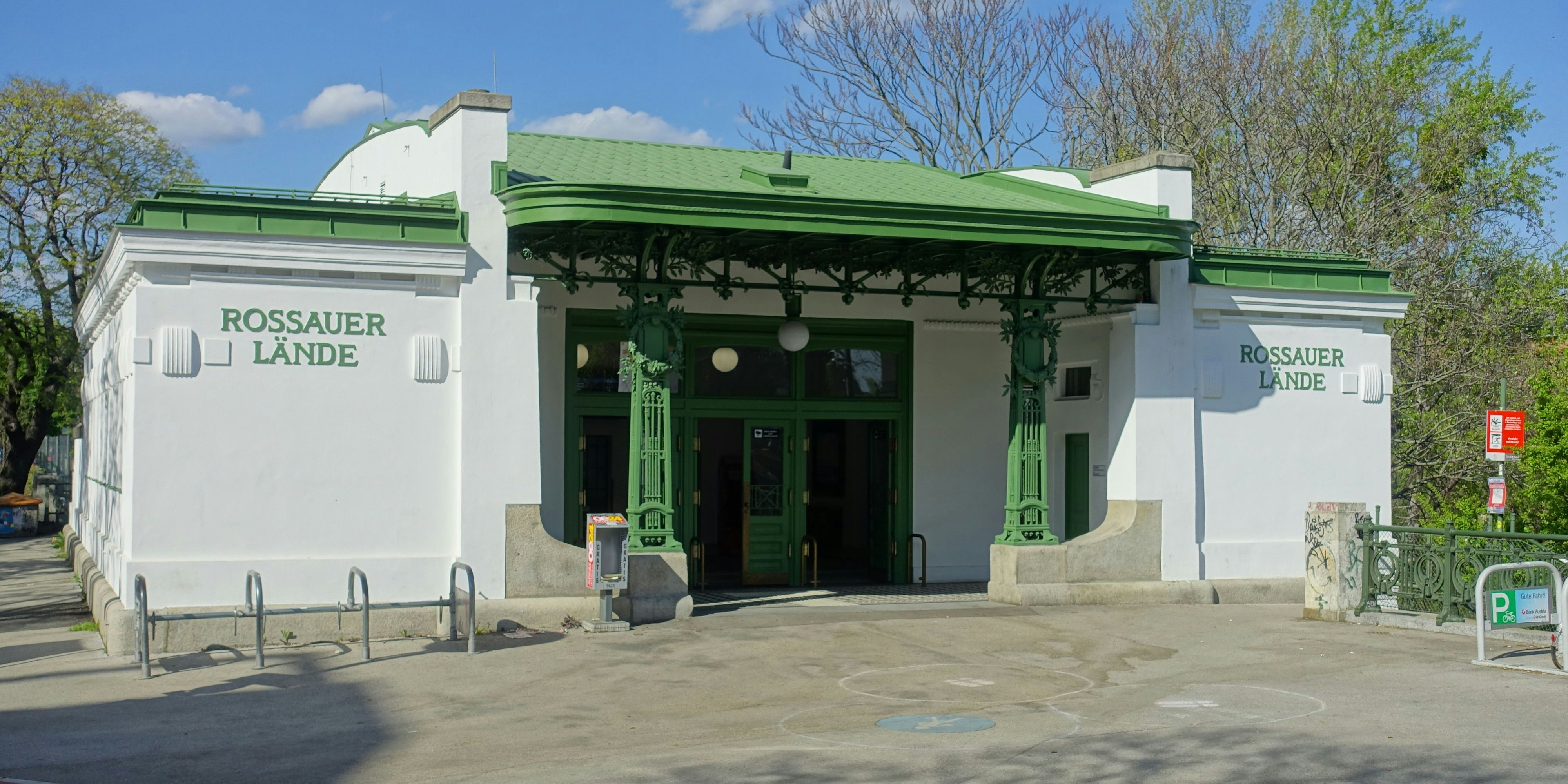 Die U4-Station Roßauer Lände